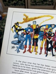 The Art of John Byrne Volume One 1980 Paperback Book S.Q. Productions Comics VG