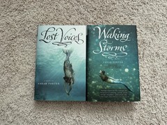 Lost Voices Series Lost Voices & Waking Storms by Sarah Porter Hardcover Set