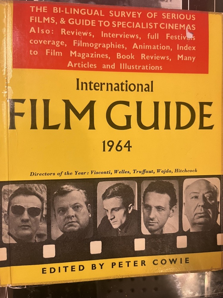 INTERNATIONAL FILM GUIDE 1964 SOFTCOVER BOOK * 288 PAGES