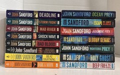 Complete VIRGIL FLOWERS Series #1-15 JOHN SANDFORD 15 Book Paperback Lot Set VG