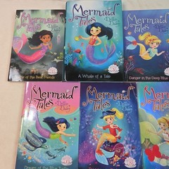Mermaid Tales by Debbie Dadey Paperback lot of 9 Books Ages 6-9 Illustrated