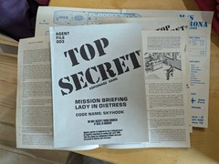 Lady in Distress (Top Secret RPG Espionage Adventure Module TS003) TSR 7602