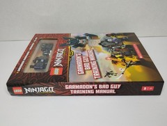 LEGO Ninjago: Hardcover Garmadon’s Bad Guy Training Manual With Minifigure NOS