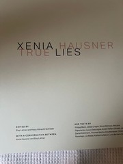 Xenia Hausner True Lies Hardcover 240 Pages 2021 Hirmer Verlag FIRST EDITION