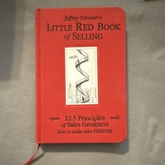 Jeffrey Gitomer Little Red Book of Selling Hardcover Business Sales Management
