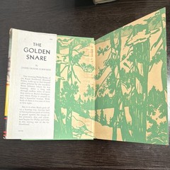 Grosset & Dunlap The Golden Snare Curwood (1921) Hardcover Illus Adventure