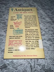 How To Know American Antiques Alice Winchester 1951 Paperback.
