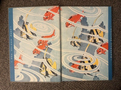 1935 WATER PEOPLE by Wilford Swancourt Bronson art deco full color children’s