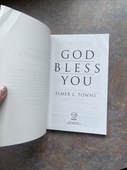 God Bless You; How Your Words Can Change Lives by Elmer L. Towns – Free Shipping