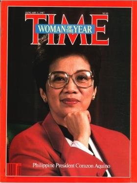Time Magazine January 5 1987 Womam of the Year President Coraz…