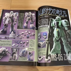 Model Graphics Magazine May 2001 Vol.198 MS08 Squad Gundam Theme
