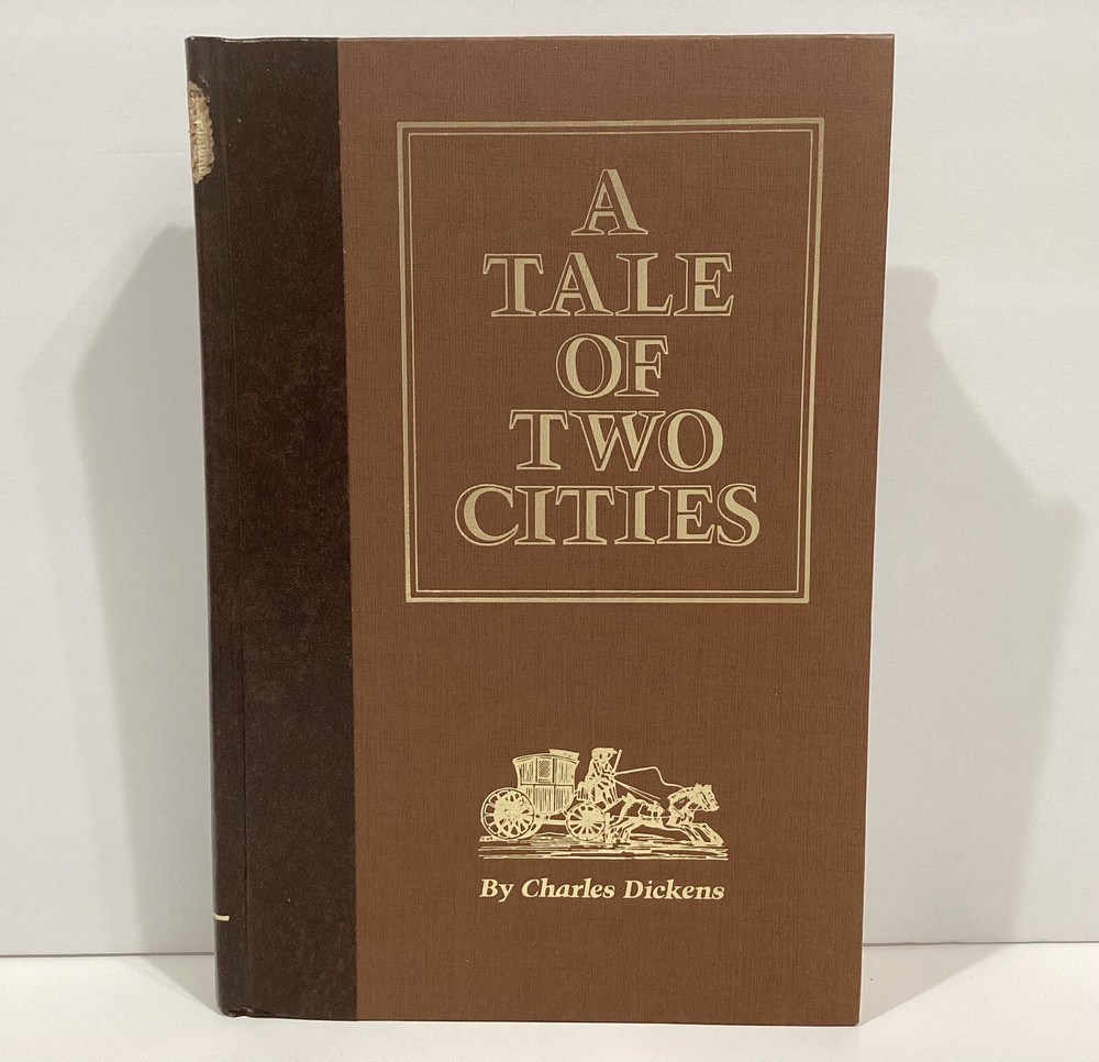 A Tale of Two Cities by Charles Dickens Readers Digest Edition 1984 Hardcover