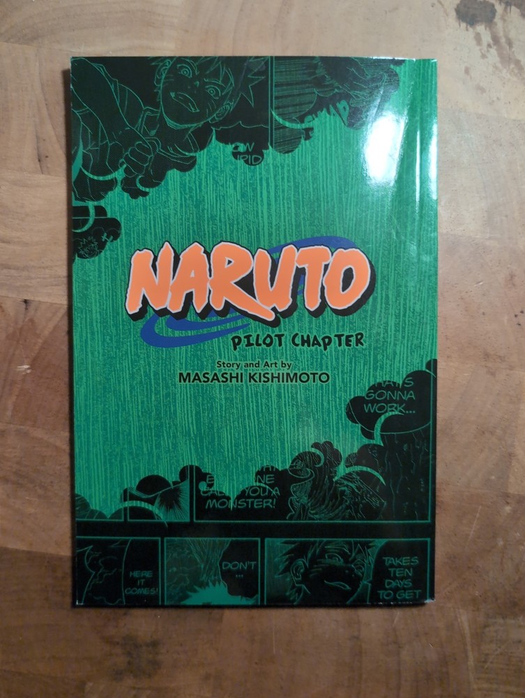 Naruto Pilot One-Shot Chapter, Promotional; TPB G Viz 2014
