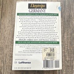 Daytrips Germany by Earl Steinbicker Fourth Edition Paperback Travel Guidebook