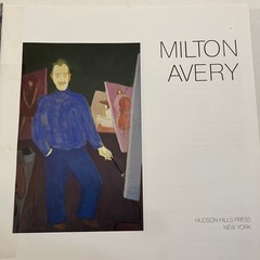Milton Avery 1990 Ex-Library HCDJ Robert Hobbs & Hilton Kramer Hudson Hills
