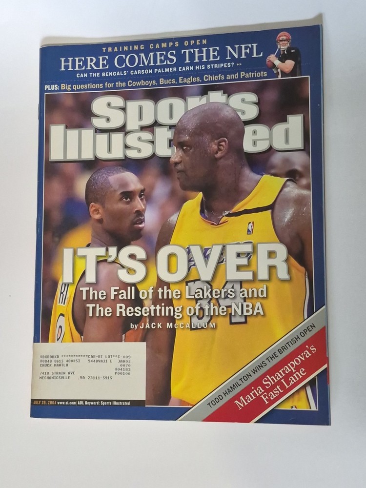 Sports Illustrated Magazine July 26 2004