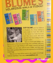 Judy Blume’s Fudge Box Set by Judy Blume (2007, Box or Slipcased / Digest Paper…
