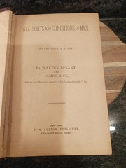 All Sorts And Conditions of Men, An Impossible Story. By Walter Besant HC 1889