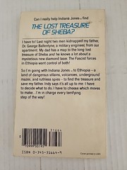 1-7 and 9 Indiana Jones Find Your Fate Adventure books