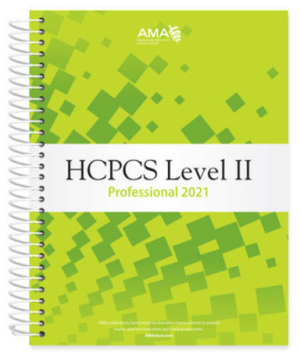 HCPCS 2021 Level II Professional Edition – Spiral-bound – GOOD