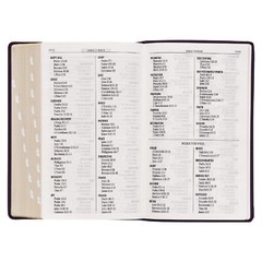 KJV Bible Giant Print 14 Point Purple Thumb Index BRAND NEW in Shrink Wrap!!!