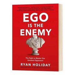 EGO IS THE ENEMY By Ryan Holiday Paperback Novel #1 New York Times Bestseller Bo