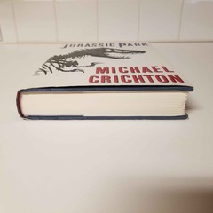 Jurassic Park by Michael Crichton First Trade Edition First Printing 1990 HCDJ