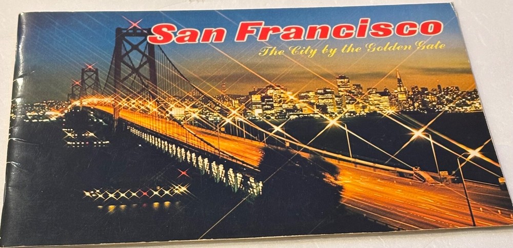 SAN FRANCISCO The City By The Golden Gate Smith Novelty Co. 14 Pages Color Pics