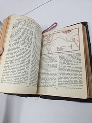 The Bible for Young Folks 1945 Illustrated Gold Gilt Page Edges Red Letter Ed.