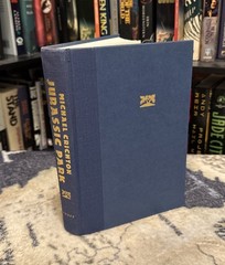 Jurassic Park – Michael Crichton (1990, Hardcover) First Edition/8th Print, G