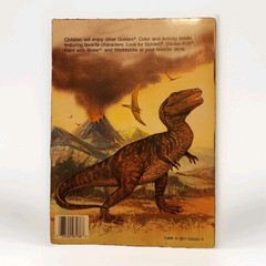 Vintage 1987 Golden Dinosaurs Giant Coloring Book 92 Pages Left Uncolored VTG
