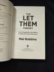 THE LET THEM THEORY Mel Robbins 1st Edition Hardcover Book Self Help Feel Great