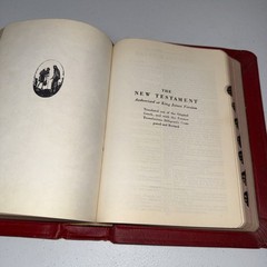 1946 Holy Bible The Good Shepherd Ed Christian Workers Indexed Illustrated EUC