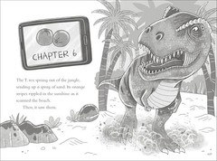 Dinosaur Club: The T-Rex Attack, Stone, Rex, Excellent Book