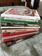 Collection Of 10 Vintage 1980s-1990s Holiday Idea Books Including Better Homes