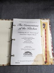 The Cornerstone of the Kitchen Cookbook Morris Press Recipes Cornerstone Baptist