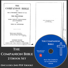 THE COMPANION BIBLE – E W Bullinger- Christian Scripture Commentary Study on CD