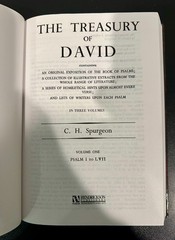 The Treasury of David: Classic Reflections on the Wisdom of the Psalms 3 Volumes