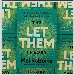 The Let Them Theory By Mel Robbins, Paperback Book Free Ship USA