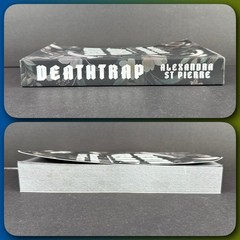 Deathtrap Alexandra St. Pierre 2024 Independent Trade Paperback Black Pages