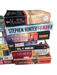 Sale Lot of 18 Bestselling Thriller Paperback Books