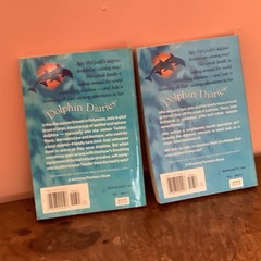 Dolphin Diaries Books 8 And 9, Ben M. Bagilo Scholastic Printing 2002 Lot Of 2