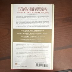 Ken Blanchard Leading at a Higher Level Hardcover Revised Expanded FT Press 2010