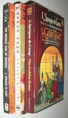 L Sprague De Camp Bronze God of Rhodes Genus Homo Goblin Tower 1st PB lot 3 VGGD