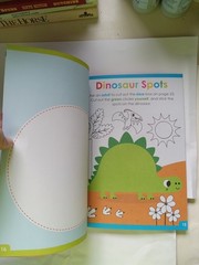 Scholastic Scissor Skills Cut-and-Paste Activity Book Ages 4-8 Illustrated