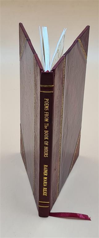 Poems From The Book Of Hours 1949 By Rainer Maria Rilke [Leather Bound]