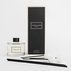 Reed Diffuser Set 6.7Oz (200Ml) Black Cherry Scented Diffuser with Sticks Home F