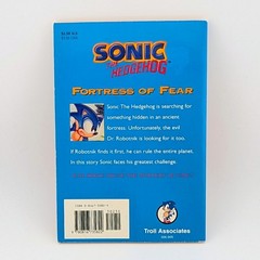Sonic the Hedgehog: Fortress Of Fear – Michael Teitelbaum 1995 Sega Tie-in PB
