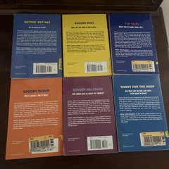 Vtg Matt Christopher Sports Book Lot Of 6 Soccer Basketball