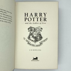 Harry Potter & The Goblet of Fire – J.K. Rowling (Deluxe edition, 1st print)